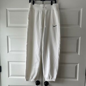 Nike White Sweat pant Joggers
